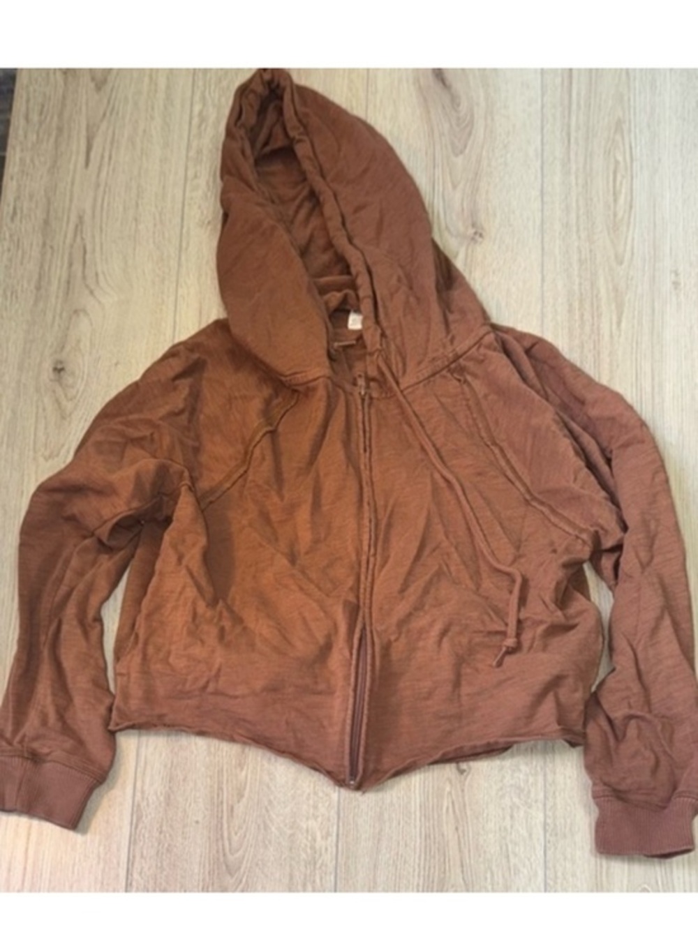 Victoria’s Secret pink brown zip up sweatshirt hoodie sweater